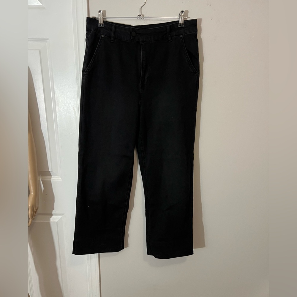 Oat New York straight Leg Black Jeans,12/31